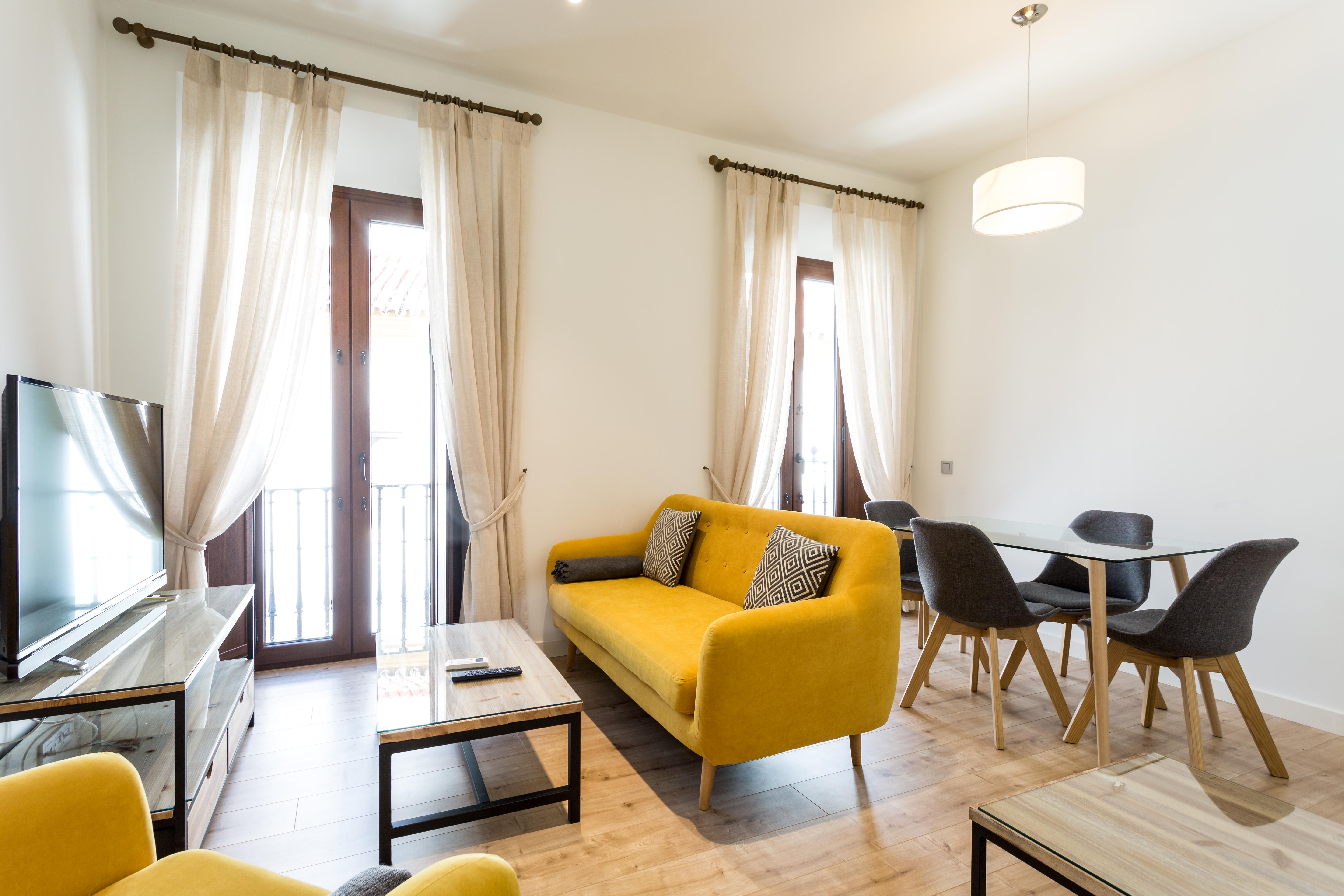 Apartamentos Lanza Sevilla Bagian luar foto