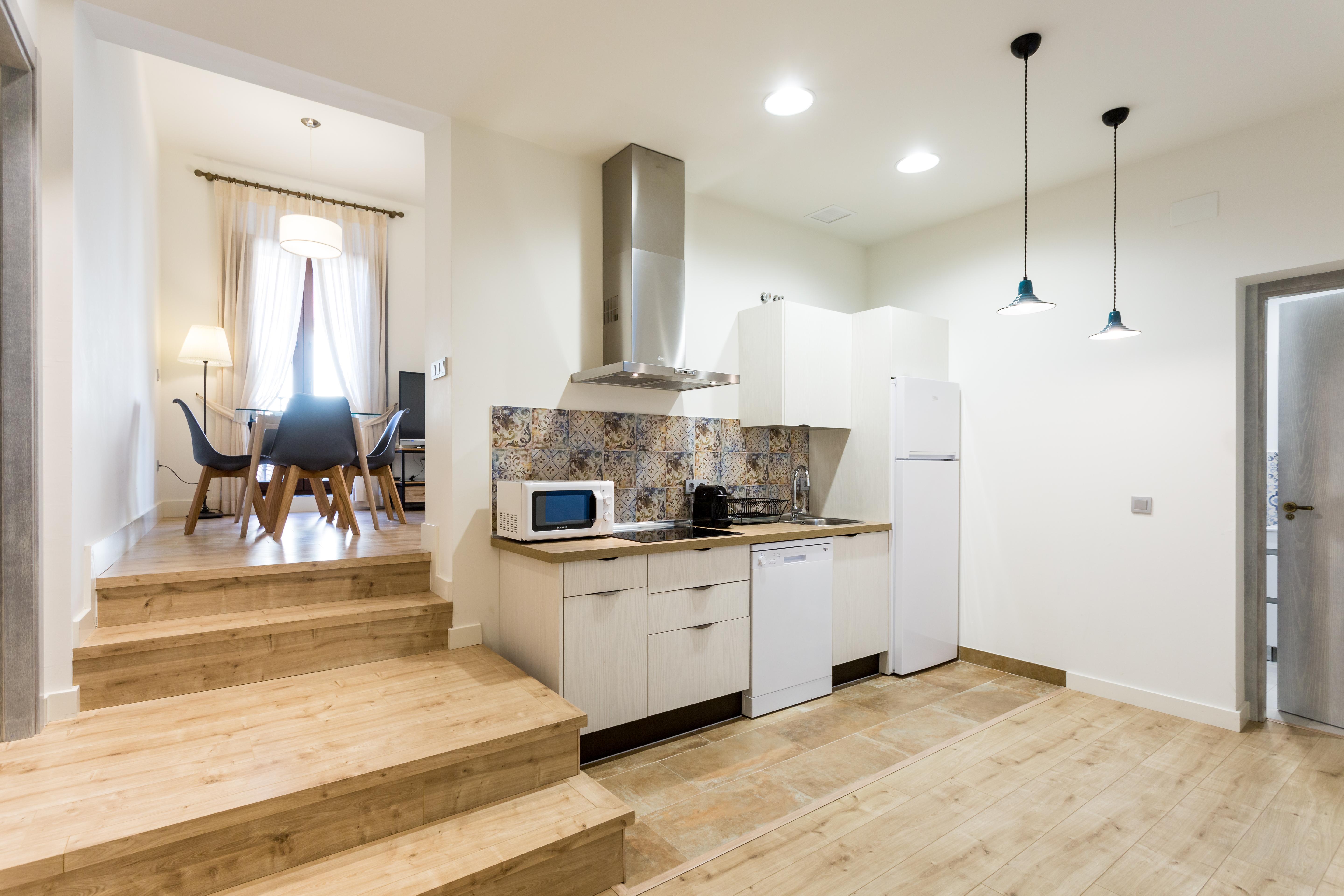 Apartamentos Lanza Sevilla Bagian luar foto