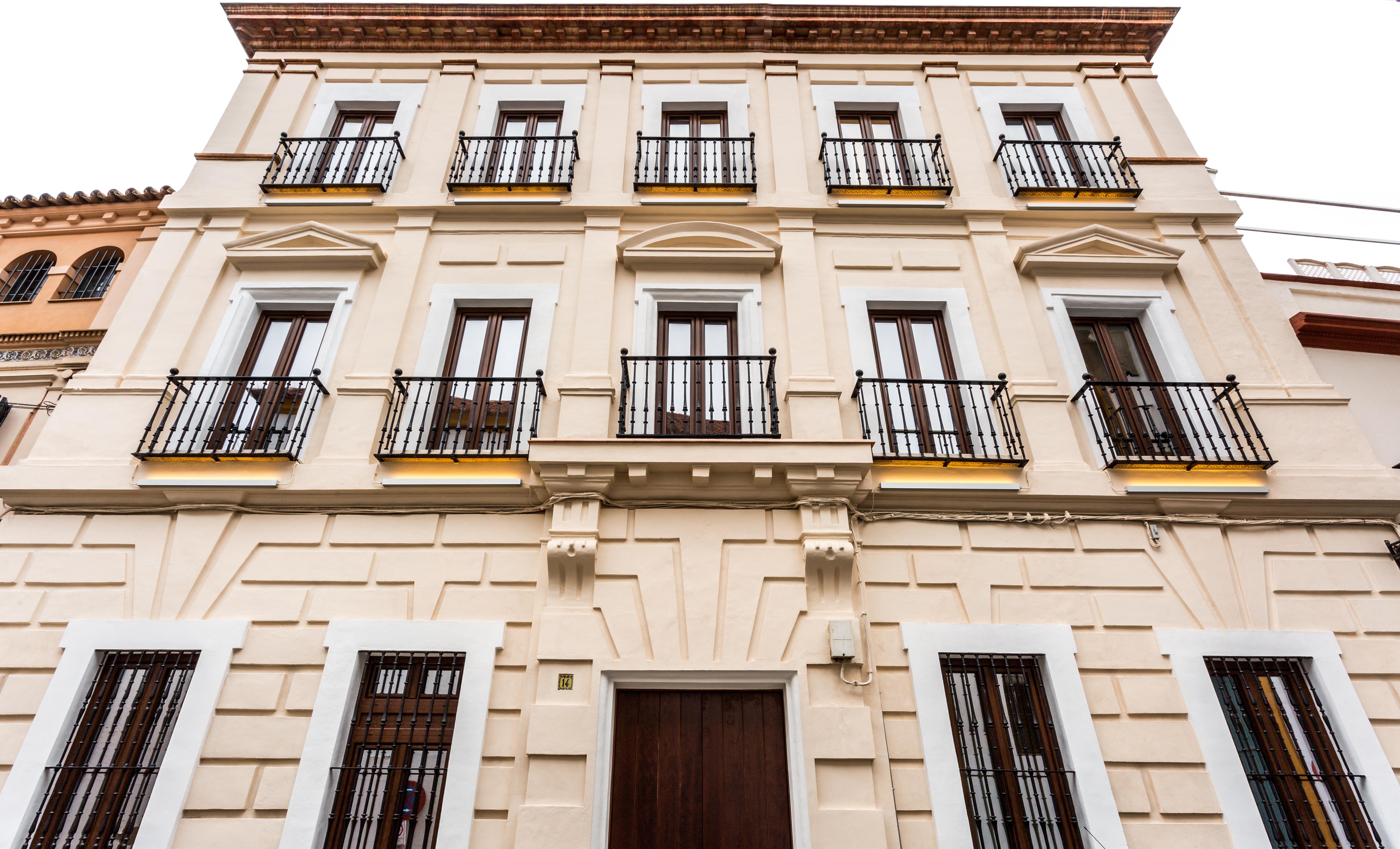 Apartamentos Lanza Sevilla Bagian luar foto