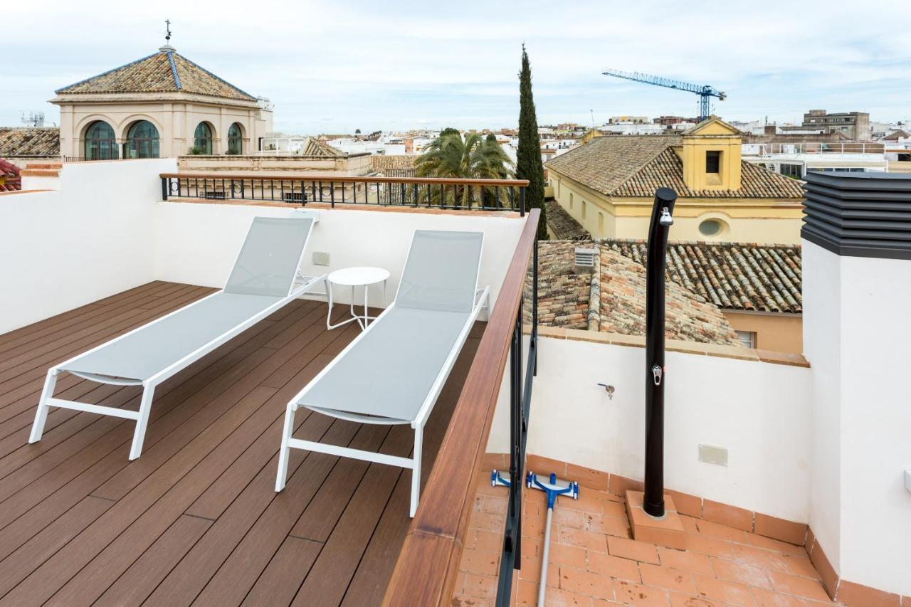 Apartamentos Lanza Sevilla Bagian luar foto